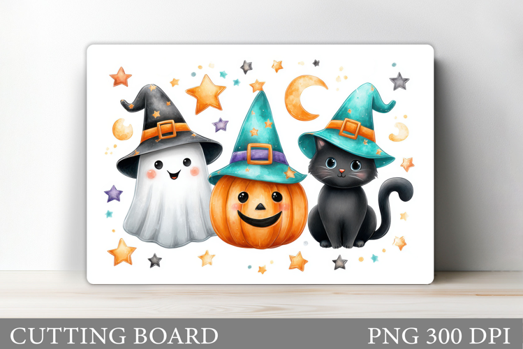 Halloween Cutting Board Design. Halloween Sublimation