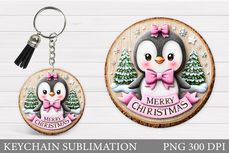 Christmas Penguin Clipart