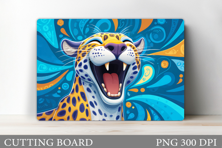 Leopard Cutting Board Design. Leopard Sublimation