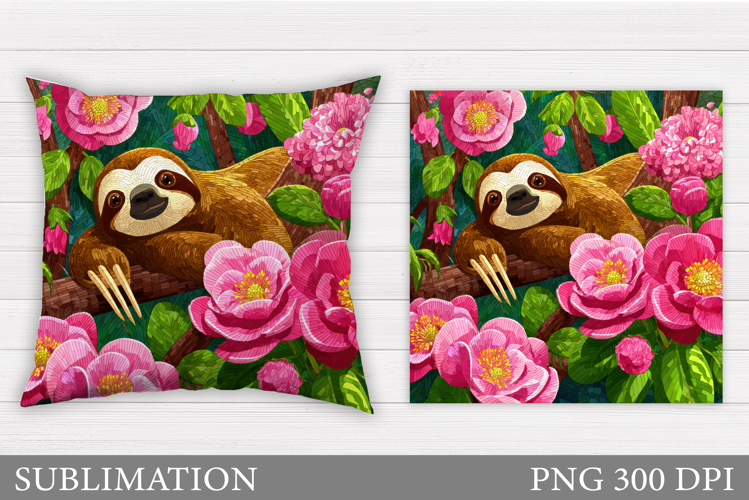 Cute Sloth Clipart Image 24