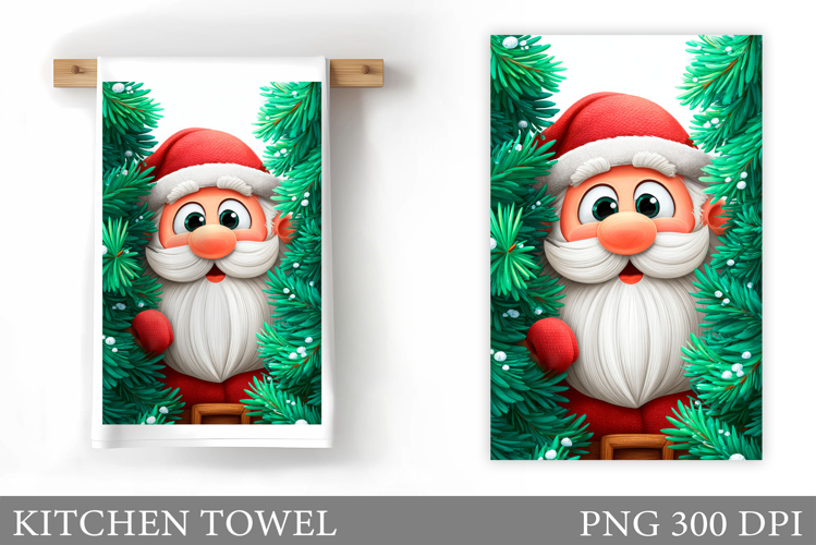 Cute Santa Clipart Image 21