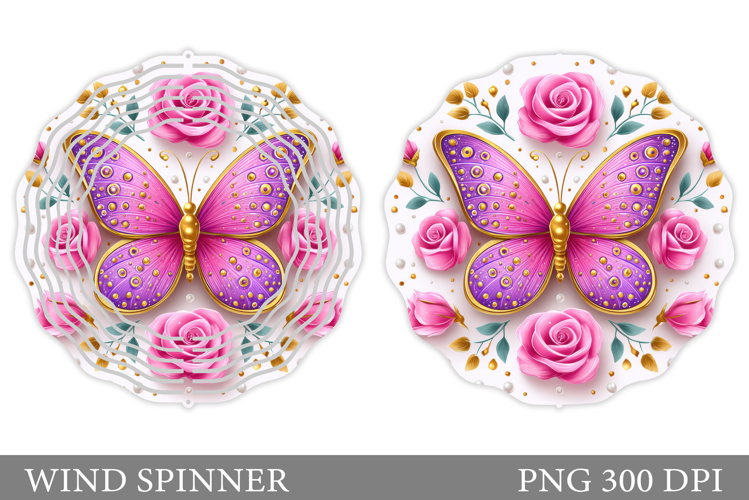 Watercolor Butterfly Clipart Image 2