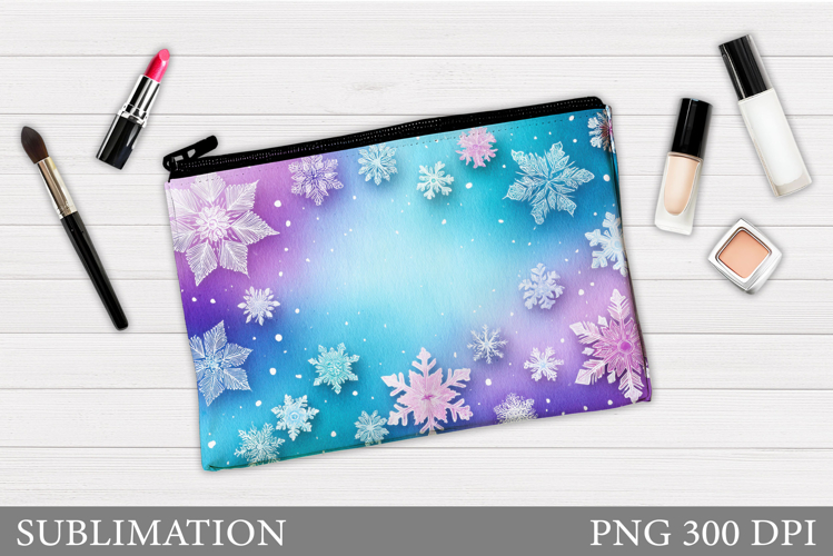 Snowflakes Cutting Board. Winter Cutting Board Sublimation