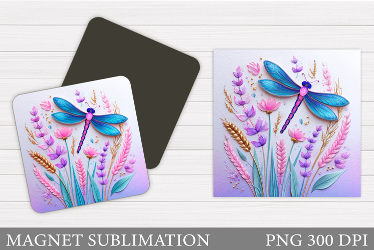 Dragonfly Magnet Design. Dragonfly Sublimation