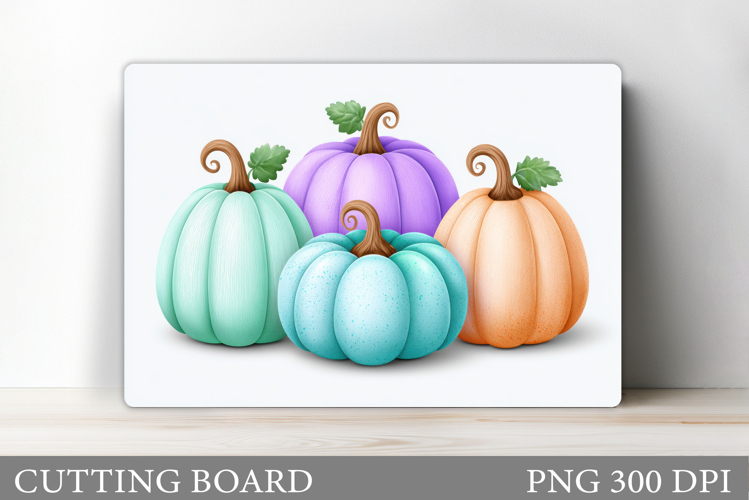 Pumpkins Cutting Board Design. Pumpkins Sublimation