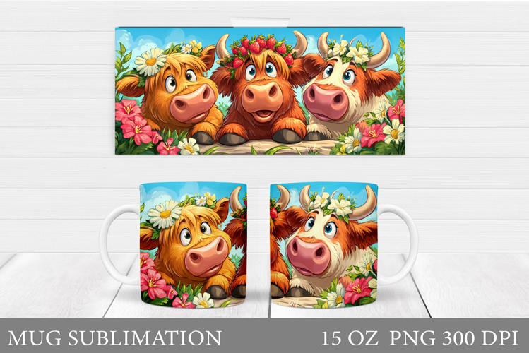 Highland Cow Clipart Image 3