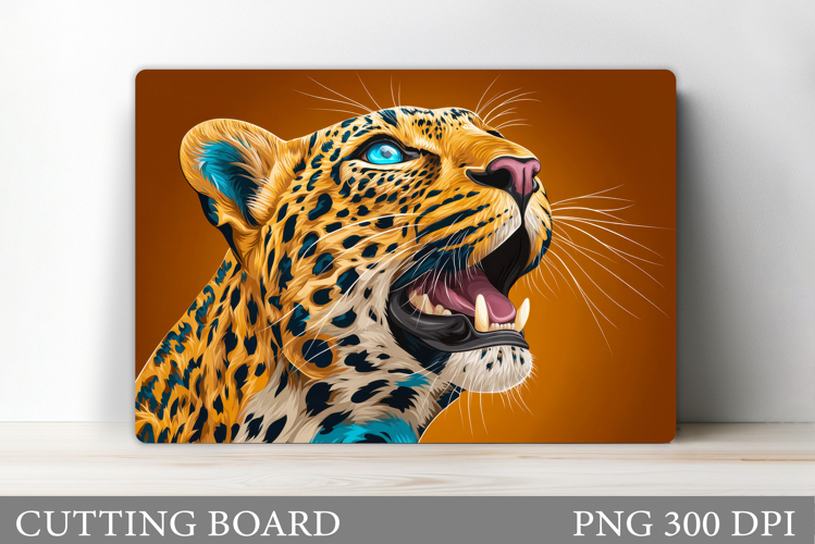 Leopard Cutting Board Design. Leopard Sublimation