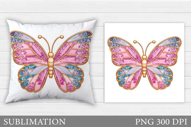 Butterfly Pillow Design. Butterfly Sublimation