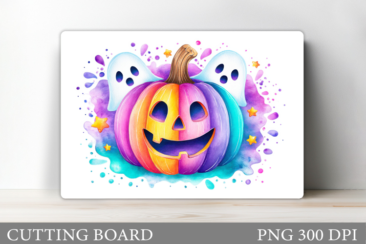Halloween Cutting Board. Pumpkin Cutting Board Sublimation