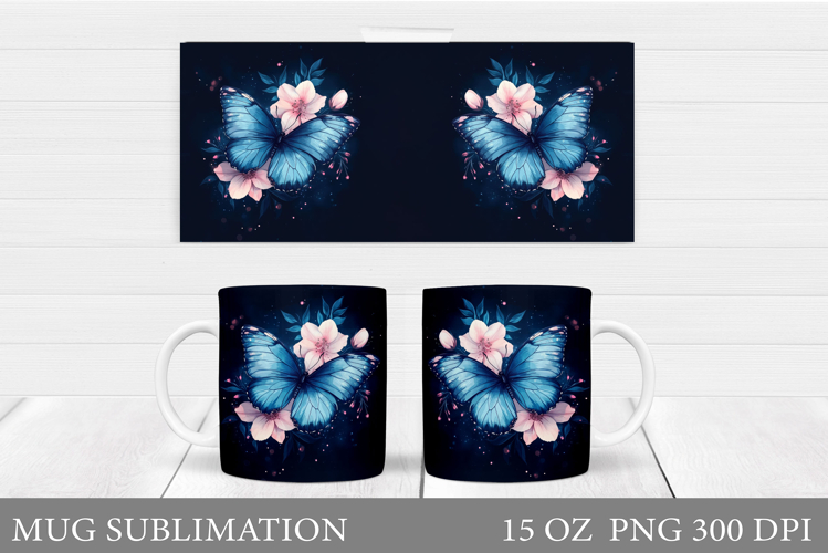 Pink Butterfly Clipart Image 9
