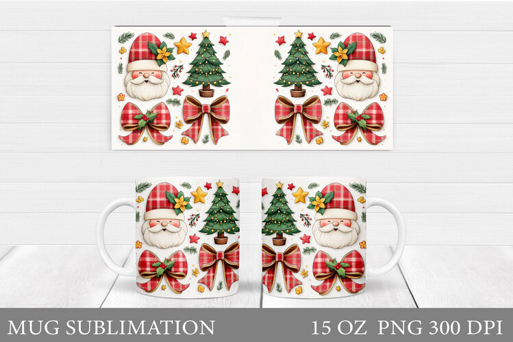 Christmas Mug Design. Christmas Sublimation example image 1