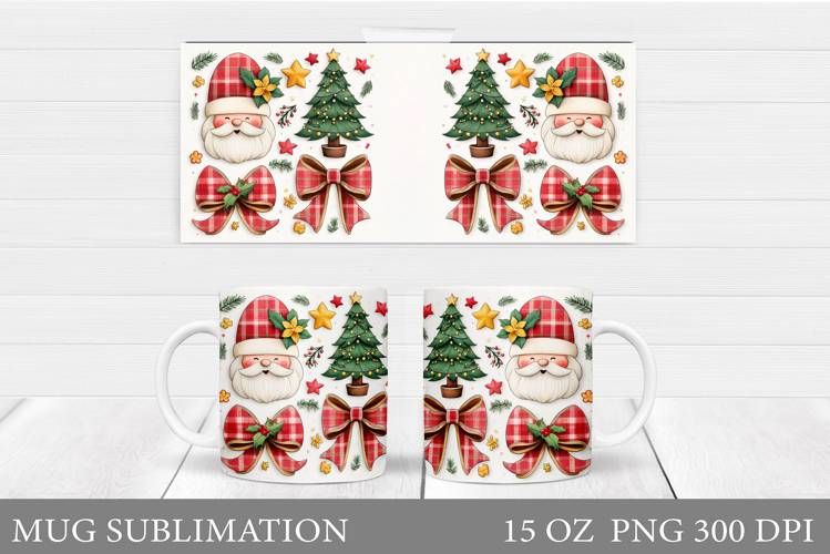 Christmas Mug Design. Christmas Sublimation