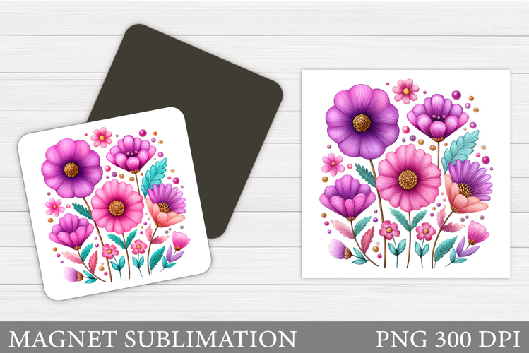 Blue Flowers Clipart Image 10