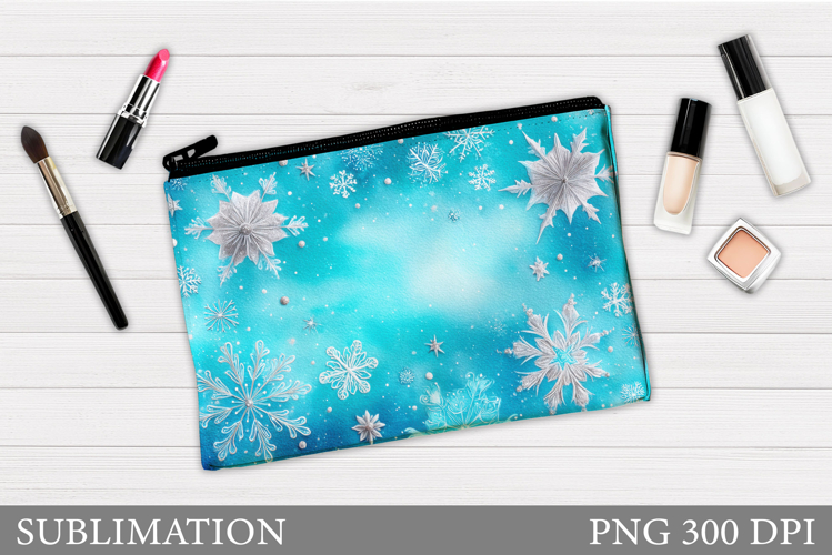 Snowflakes Cutting Board. Winter Cutting Board Sublimation