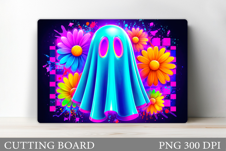 Halloween Ghost Cutting Board. Halloween Cutting Board