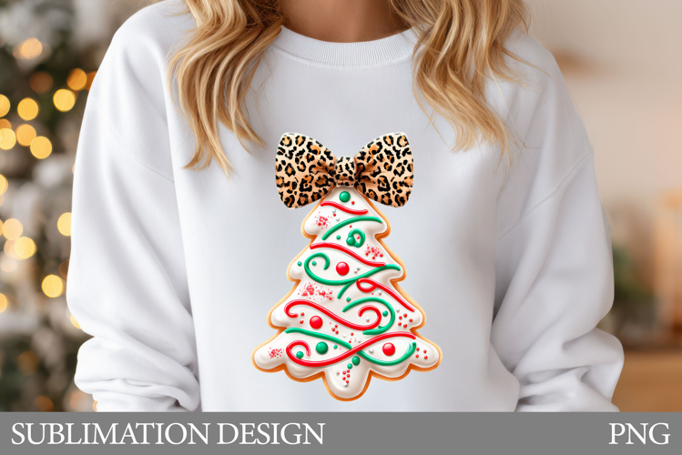 Christmas Tree Cookies Sublimation. Christmas Tree T-Shirt