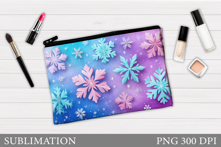 Snowflakes Cutting Board. Christmas Cutting Board Design