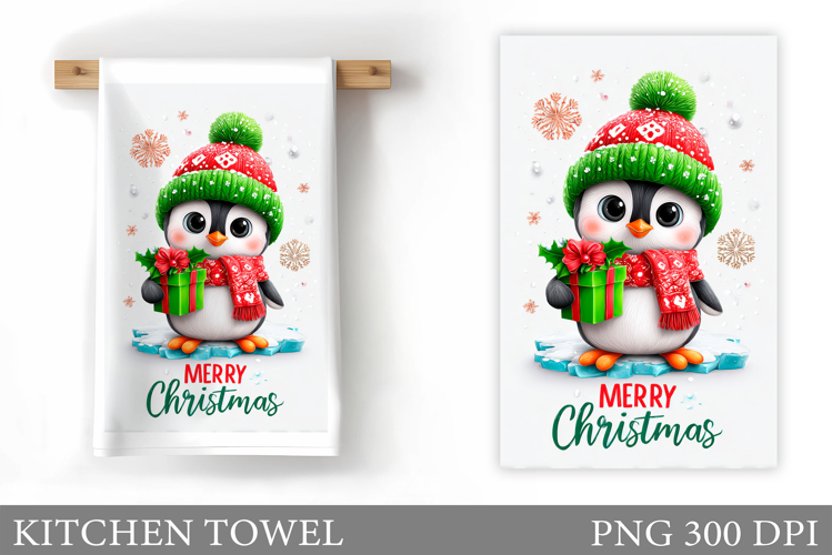 Christmas Penguin Clipart