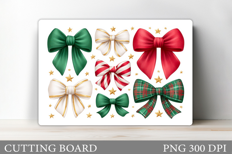 Bows Cutting Board Design. Bows Sublimation