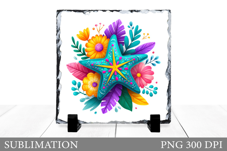 Starfish Sublimation. Starfish Slate Design