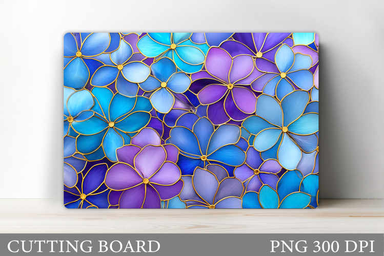 Flowers Cutting Board. Floral Cutting Board Sublimation