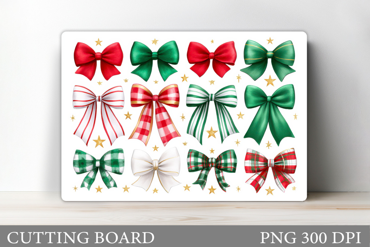 Bows Cutting Board Design. Bows Sublimation