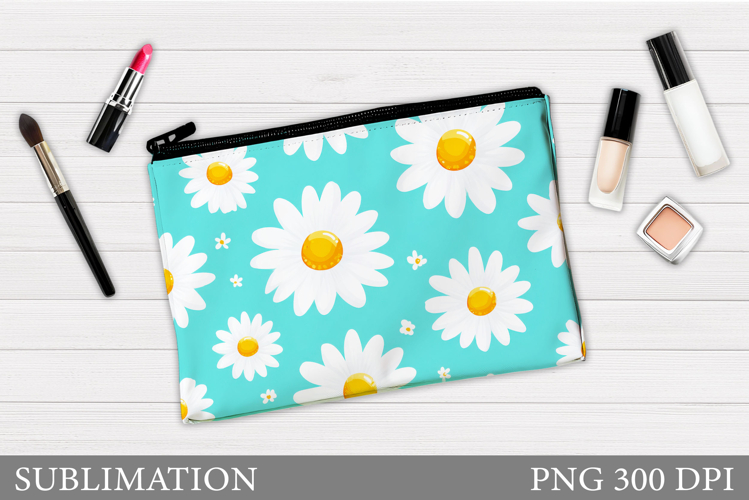 Daisy Flowers Makeup Bag. Flowers Makeup Bag Design