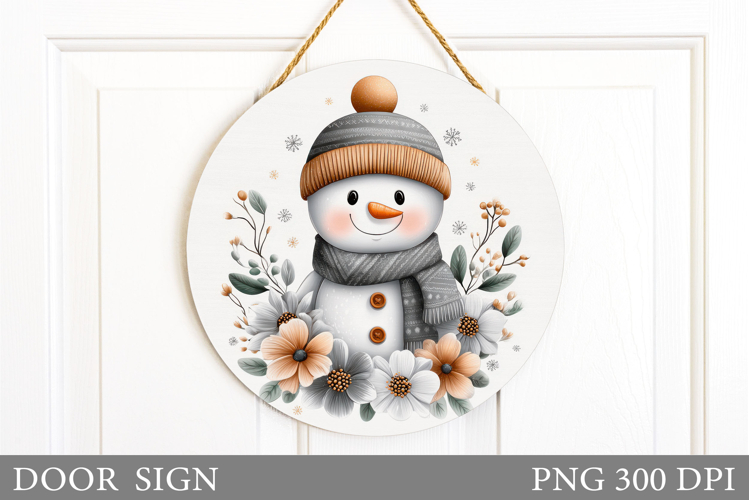Cute Snowman Clipart Image 17