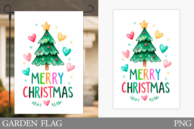 Garden Flag Sublimation Designs