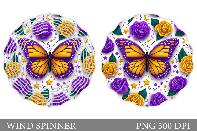 Watercolor Butterfly Clipart Image 24