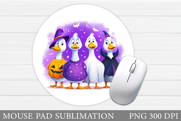 Halloween Goose Mouse Pad. Halloween Mouse Pad Design