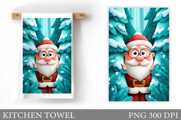 Cute Santa Clipart Image 5
