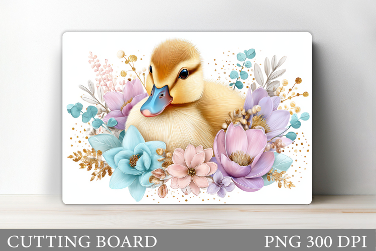 Cute Duck Cutting Board. Cute Duck Kitchen Cutting Board