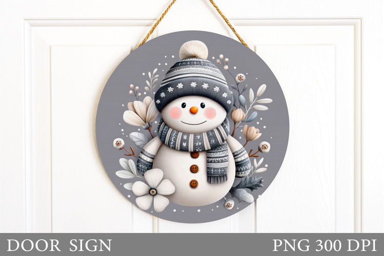 Cute Snowman Clipart Image 24