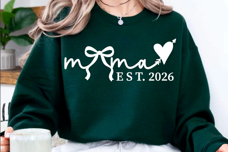 Mama Est 2025 SVG PNG, Mothers Day SVG