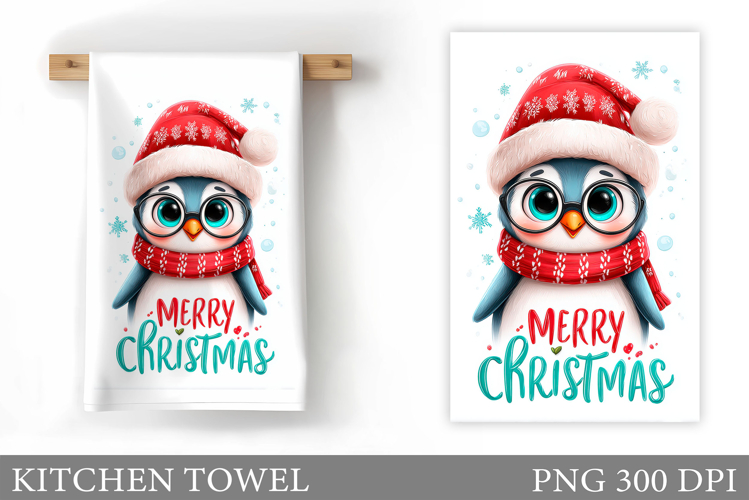 Christmas Penguin Clipart Image 24