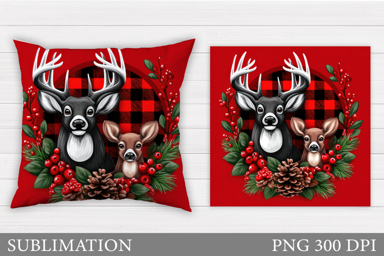 Cute Reindeer Clipart Image 6