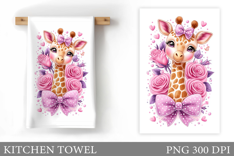 Cute Giraffe Clipart Image 11