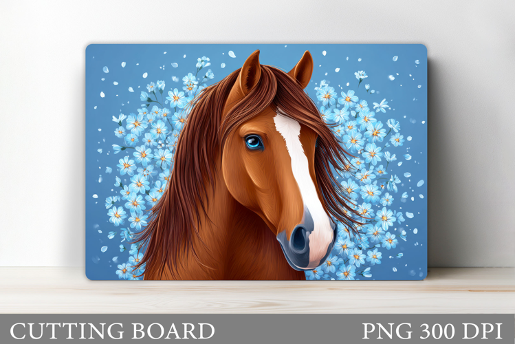 Horse Cutting Board. Horse Kitchen Cutting Board Design