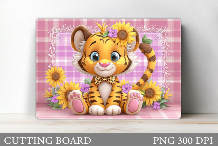 Cute Tiger Clipart Image 17