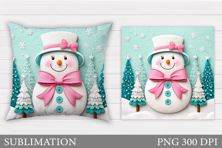 Cute Snowman Clipart Image 4