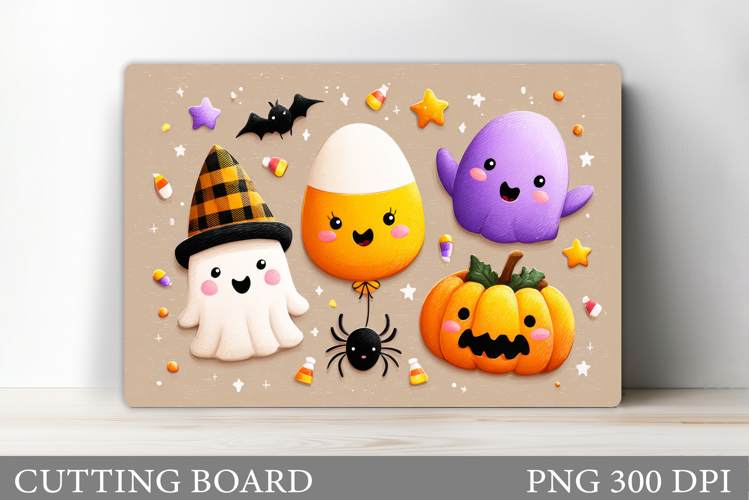 Halloween Cutting Board Design. Halloween Sublimation