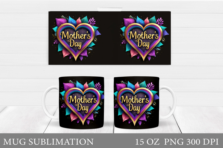 Mother's Day Mug Sublimation. Mother's Day Sublimation