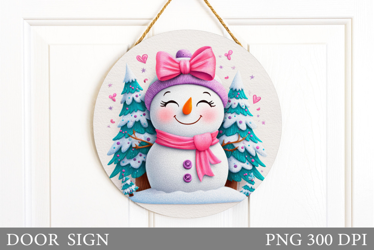 Christmas Snowman Clipart Image 13