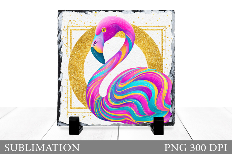 Flamingo Sublimation. Flamingo Slate Sublimation