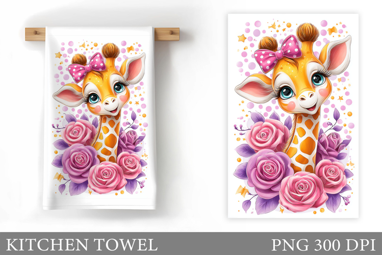Cute Giraffe Clipart Image 18
