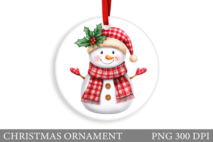 Cute Snowman Clipart Image 3