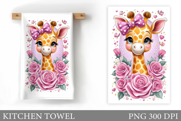 Cute Giraffe Clipart Image 17