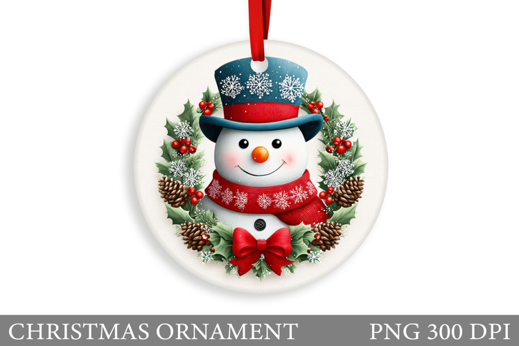 Cute Snowman Clipart Image 10