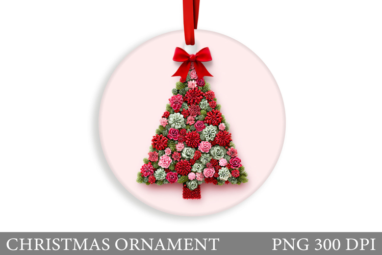 Christmas Tree Christmas Ornament. Winter Christmas Ornament